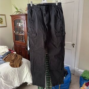 Black Cargo Pants